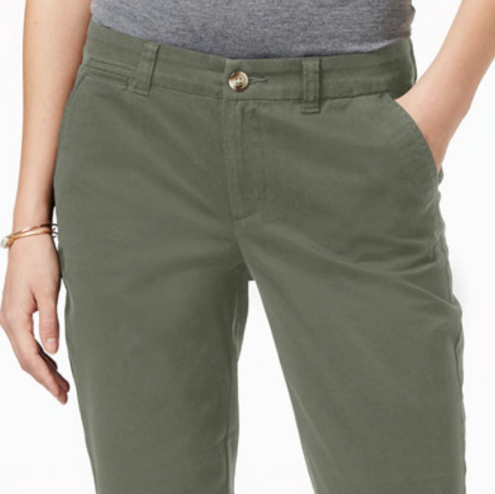 Maison Jules Classic cropped trouser pants, NEW